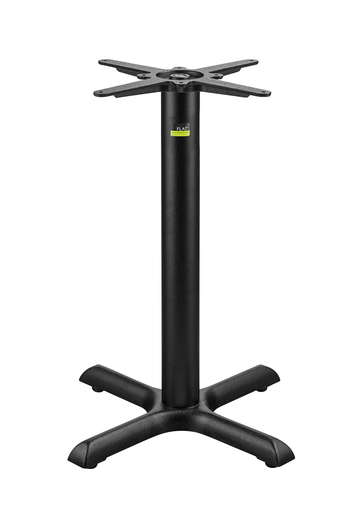 Commercial table base for restaurant and hospitality furniture
