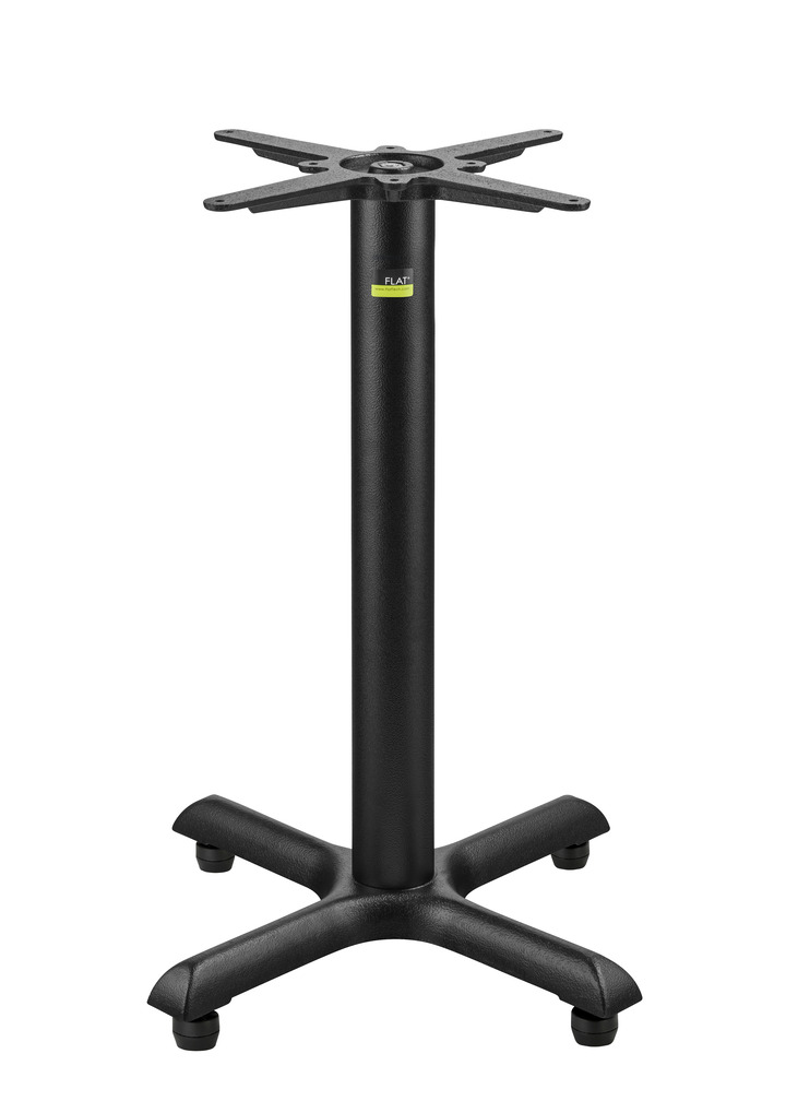 Commercial table base for restaurant and hospitality furniture