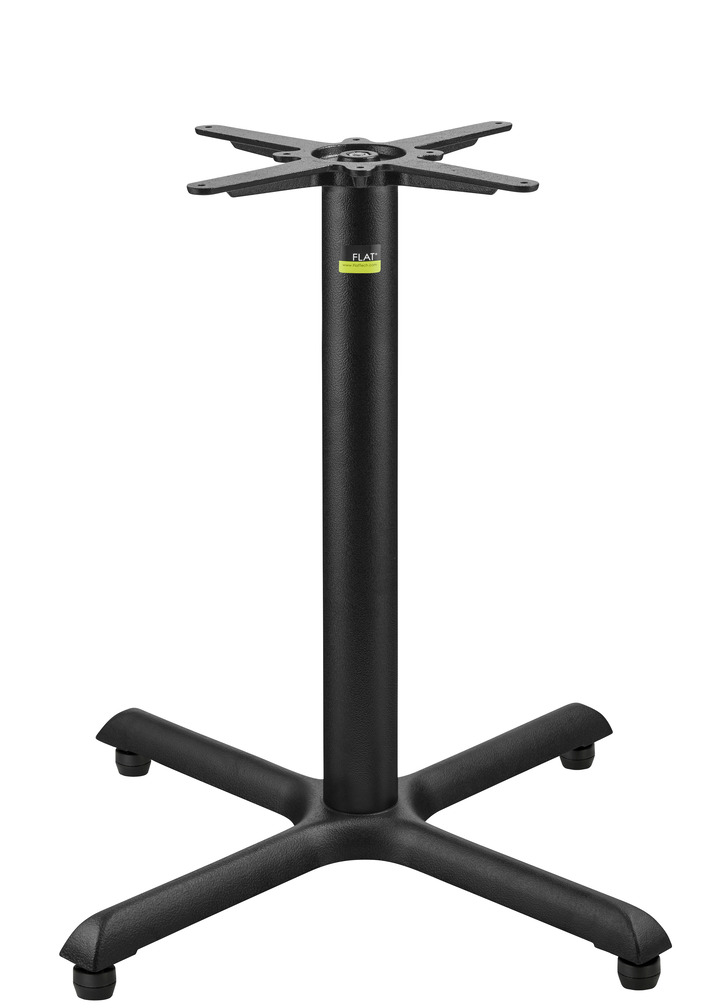 Commercial table base for restaurant and hospitality furniture