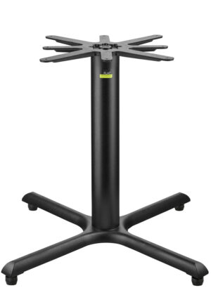 Commercial table base for restaurant and hospitality furniture