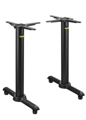 Commercial table base for restaurant and hospitality furniture