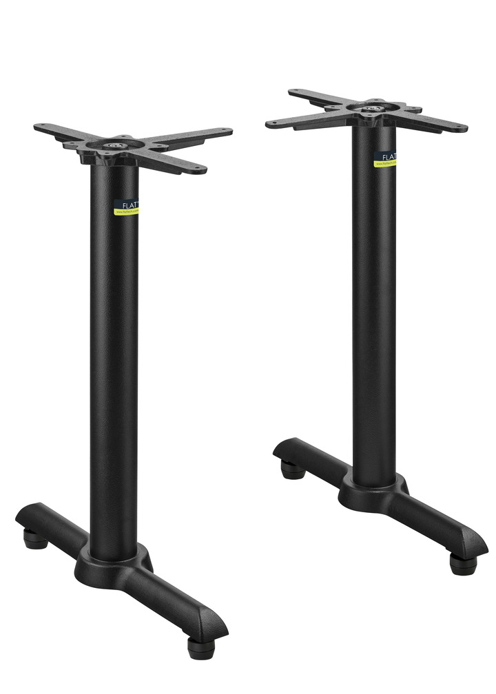Commercial table base for restaurant and hospitality furniture