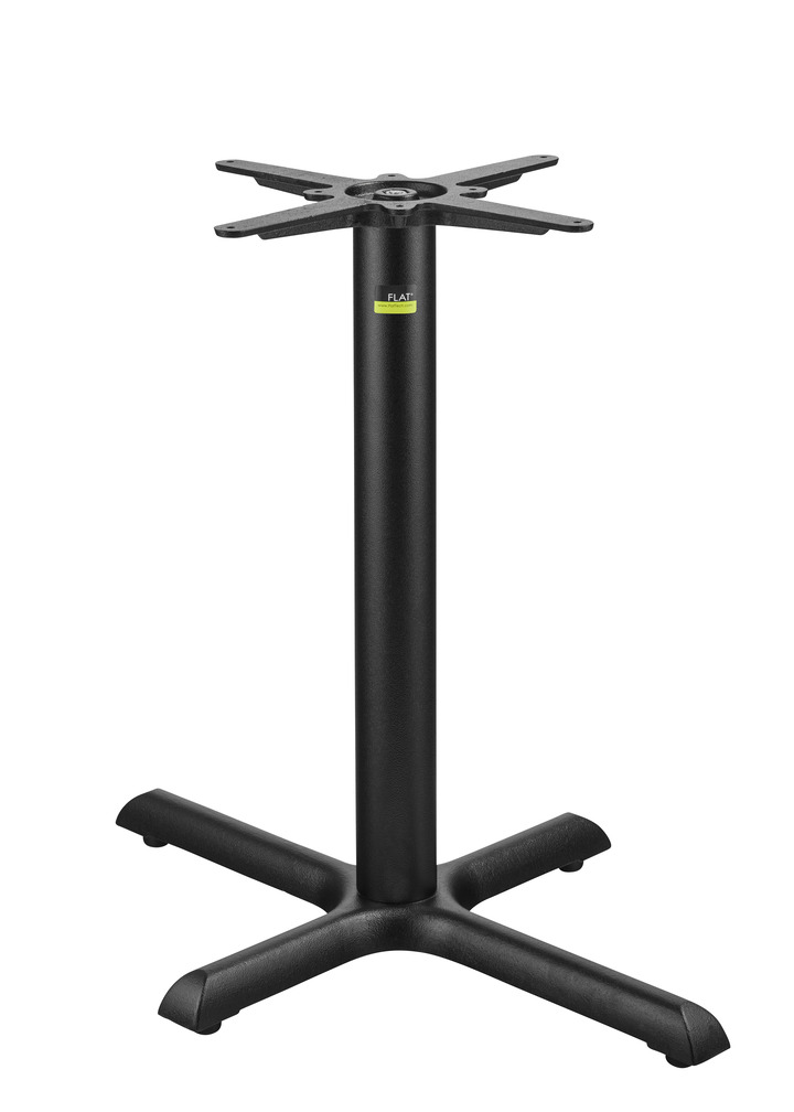Commercial table base for restaurant and hospitality furniture