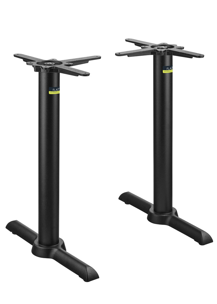 Commercial table base for restaurant and hospitality furniture