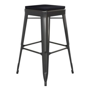 Rochelle Stool with Poly Resin Seat