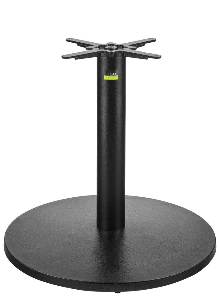 Commercial table base for restaurant and hospitality furniture